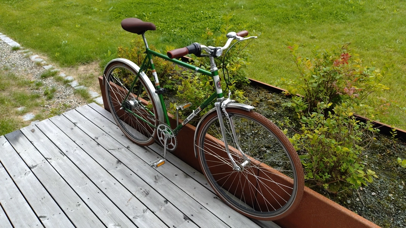 The bike as it looks now