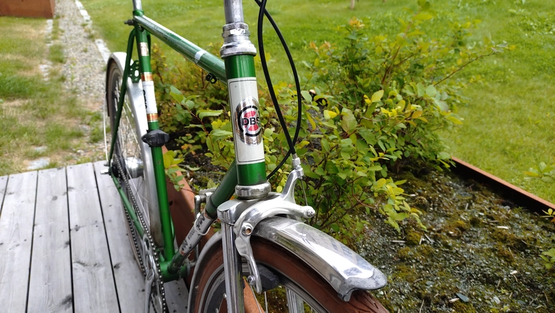 The front brake